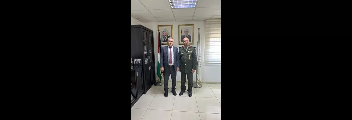 رئيس جامعة الاستقلال أ.د أبو الرب يزور رئيس هيئة القضاء العسكري