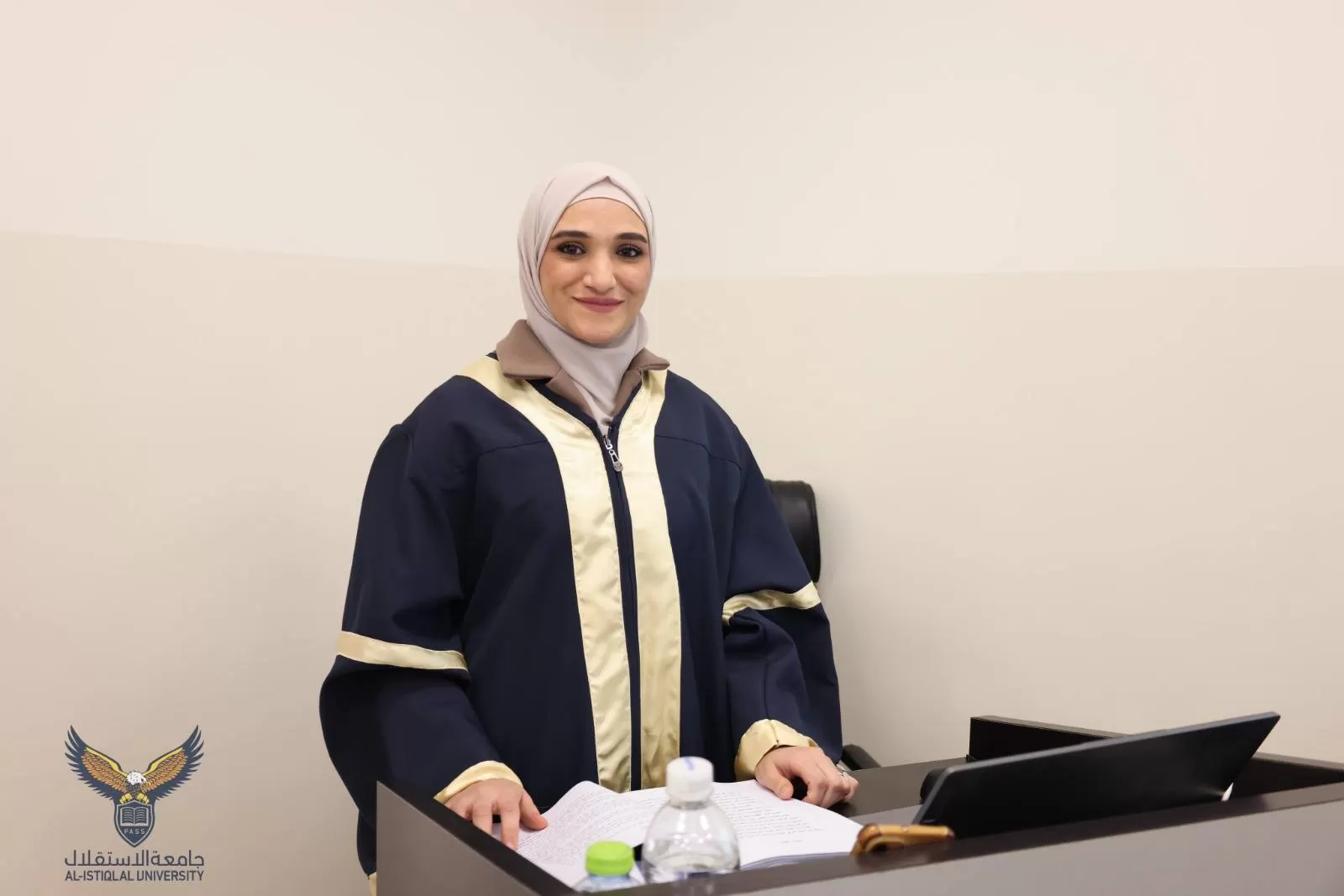 مناقشة رسالة ماجستير حول دور نظم الموارد البشرية كعامل معدل في تعزيز ممارسات الموارد البشرية وتحسين الكفاءات الوظيفية في القطاع العام وزارة الداخلية انموذجا