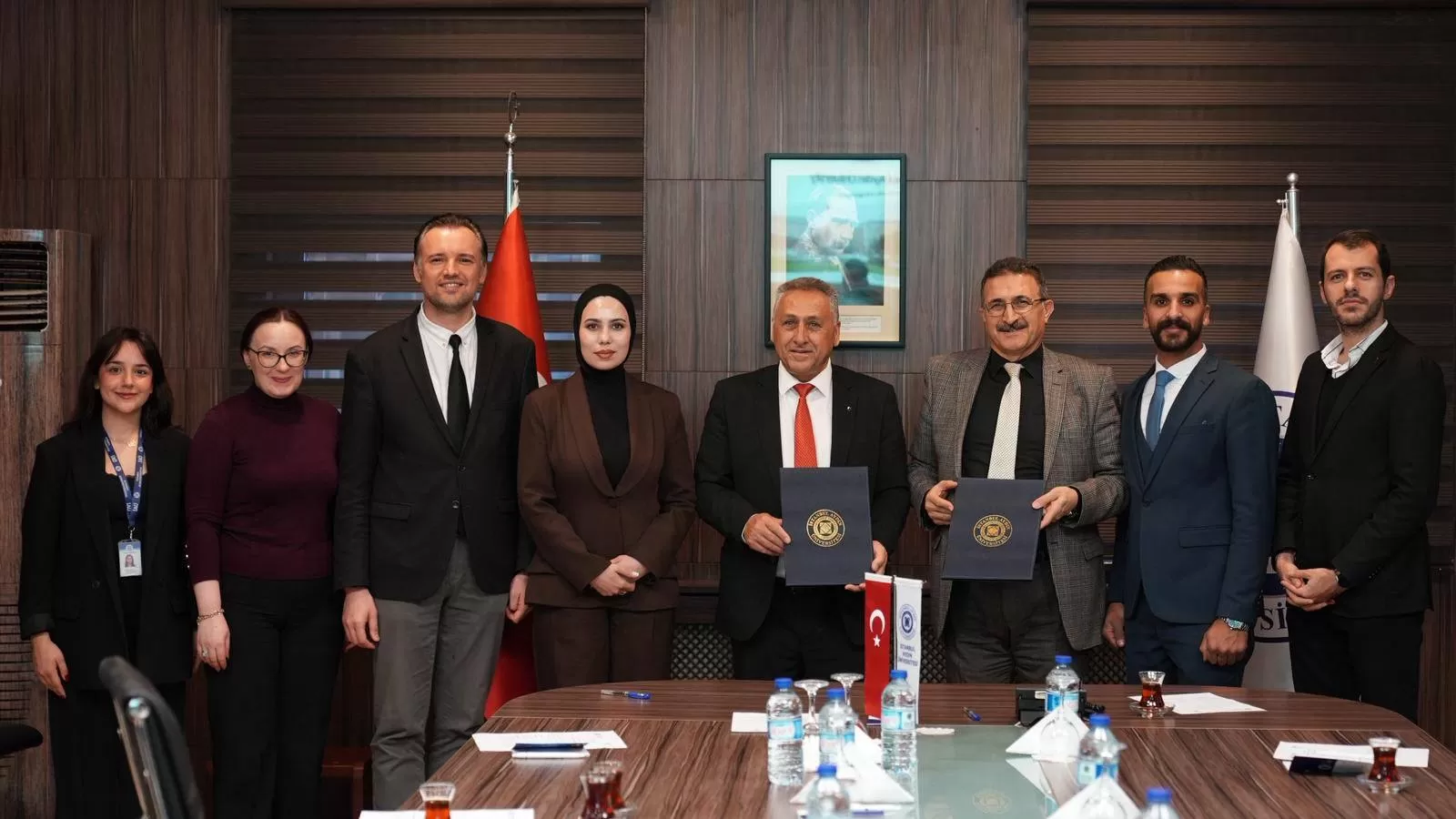 جامعة الاستقلال توقع مذكرة تفاهم مع جامعة إسطنبول آيدن في إسطنبول