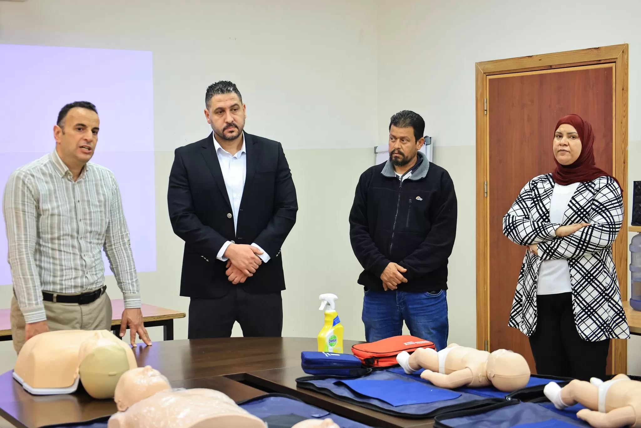 جامعة الاستقلال تنظم ورشة تدريبية في مجالات الصحة الاولية والدعم النفسي