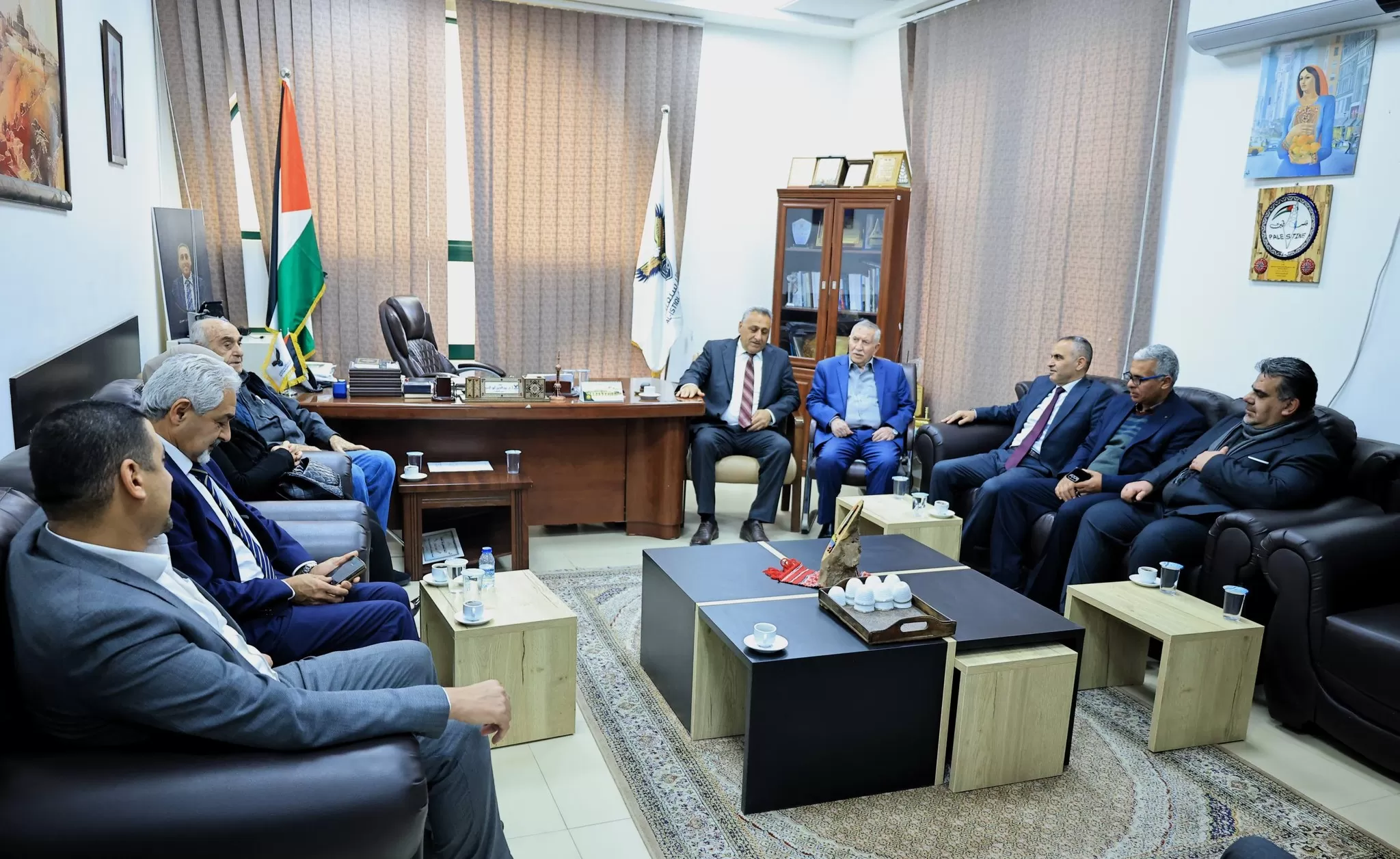 جامعة الاستقلال تبحث التحضيرات لعقد المؤتمر الفلسطيني الوطني وثيقة الحق والعدالة من أجل فلسطين