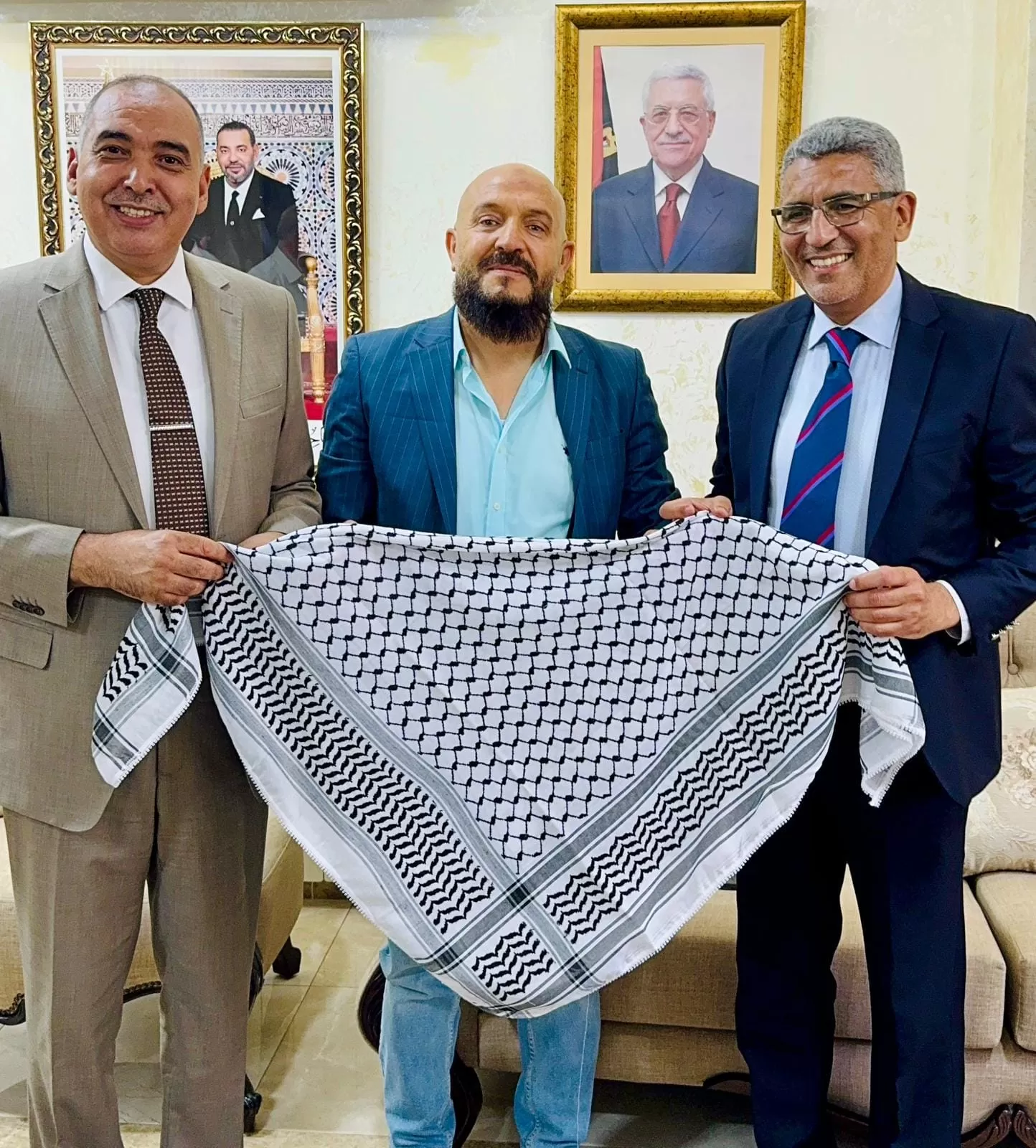 جامعة الاستقلال تكرم نائب السفير المغربي لانتهاء مهامه في فلسطين