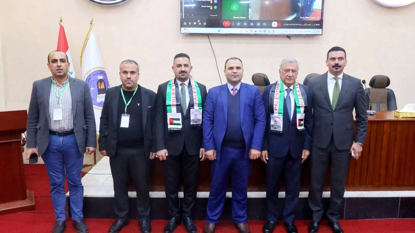 جامعة الاستقلال تشارك في المؤتمر الدولي جريمة الإبادة الجماعية: التوثيق والمساءلة جرائم عصابات داعش الإرهابية ضد المكوّن الإيزيدي  في جامعة بغداد