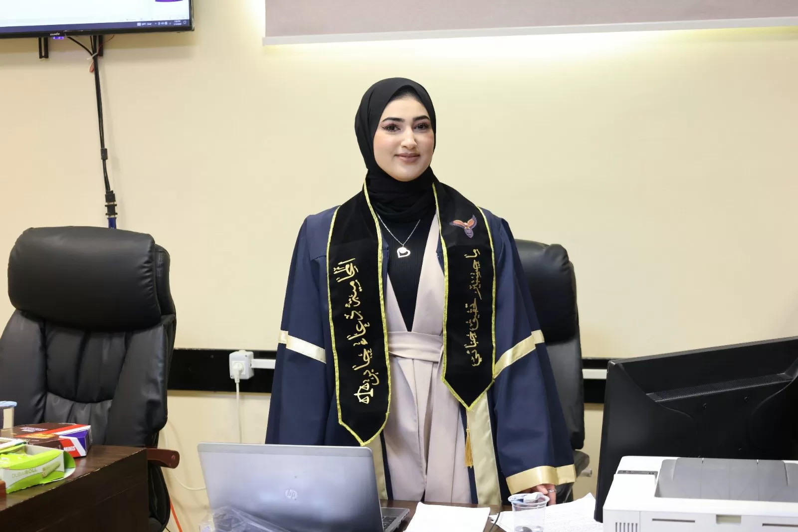 مناقشة رسالة ماجستير حول ضمانات عدالة الأحداث في مرحلة التحقيق الابتدائي وفق التشريع الفلسطيني مقارنة مع الشريعة الإسلامية