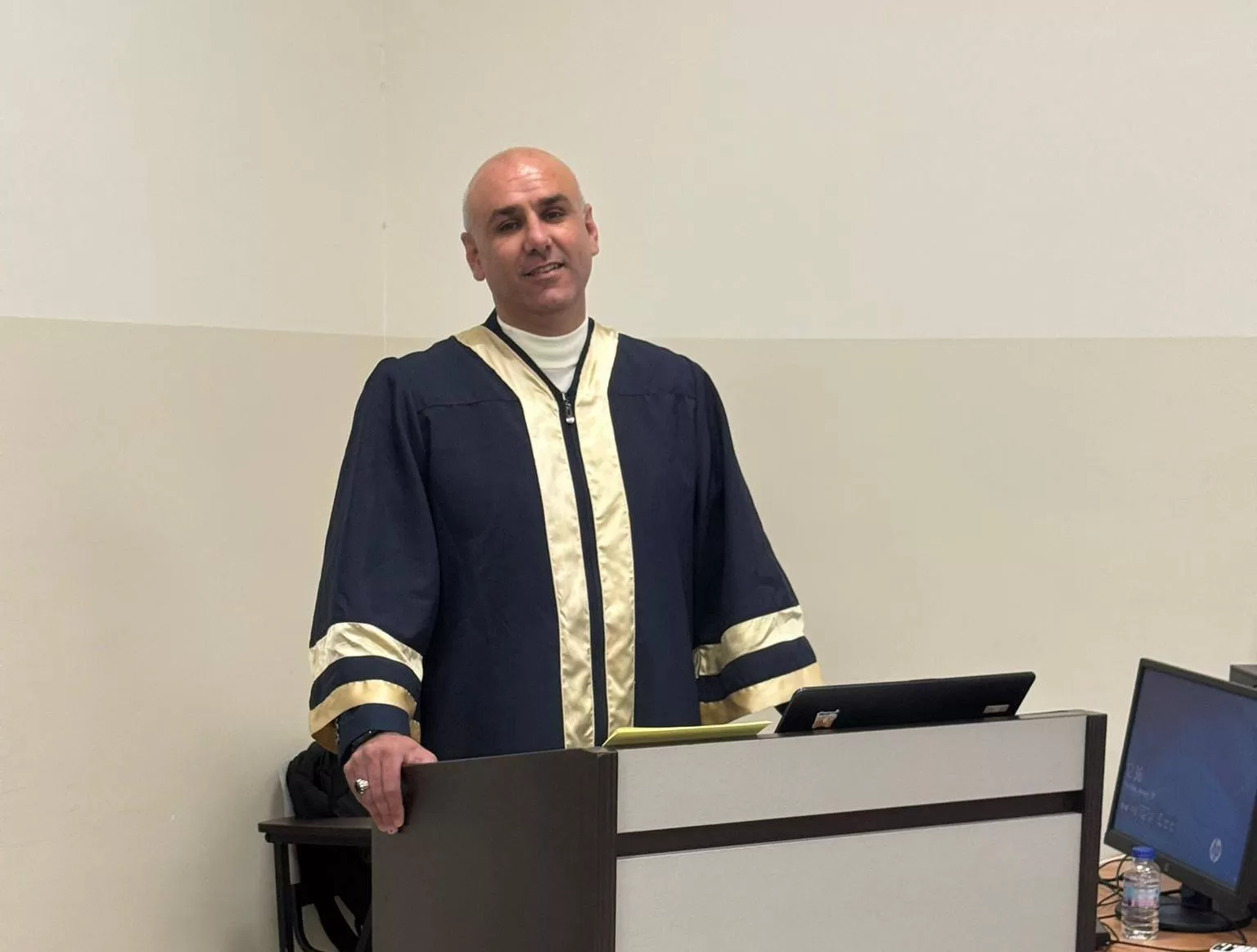 مناقشة رسالة ماجستير حول مدى اسهام لجان الإصلاح والعشائر المعتمدة من قبل وزارة الداخلية الفلسطينية بتعزيز السلم الأهلي في محافظات شمال الضفة الغربية