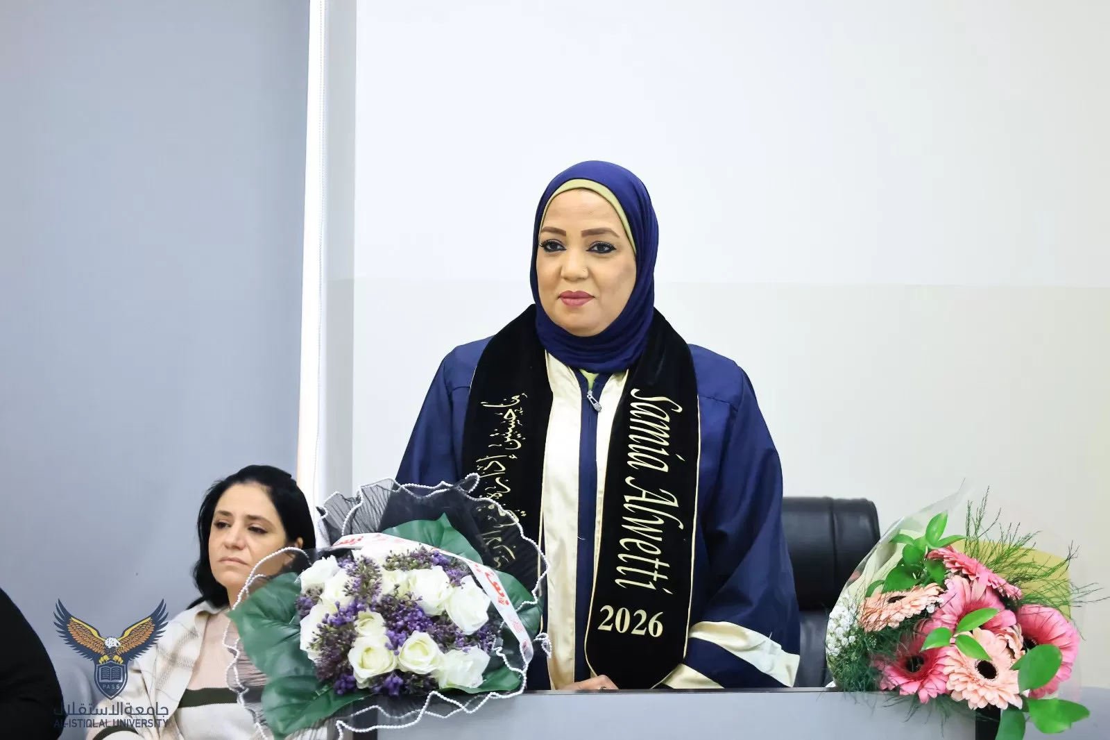 مناقشة رسالة ماجستير حول دور التمويل الخارجي في الاستجابة للأزمات في الضفة الغربية/ أريحا والأغوار أنموذجًا