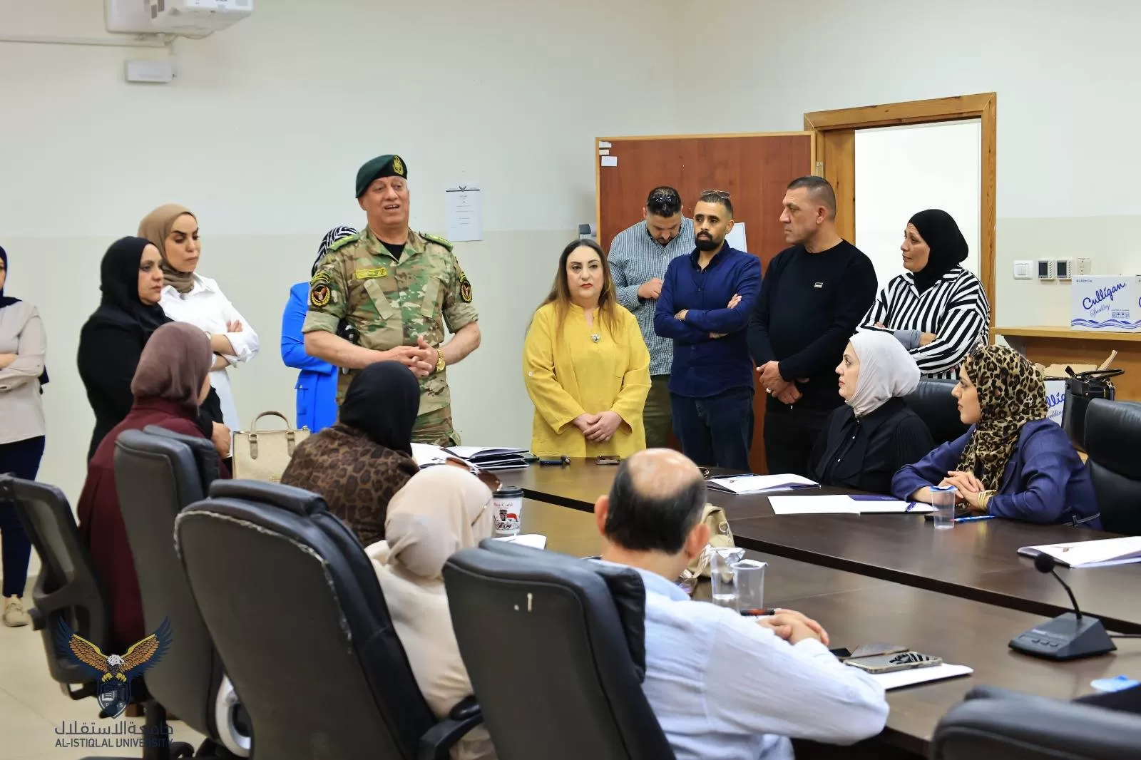 وحدة النوع الاجتماعي في جامعة الاستقلال تعقد دورة متخصصة حول التوازن النفسي في بيئة العمل الأمني