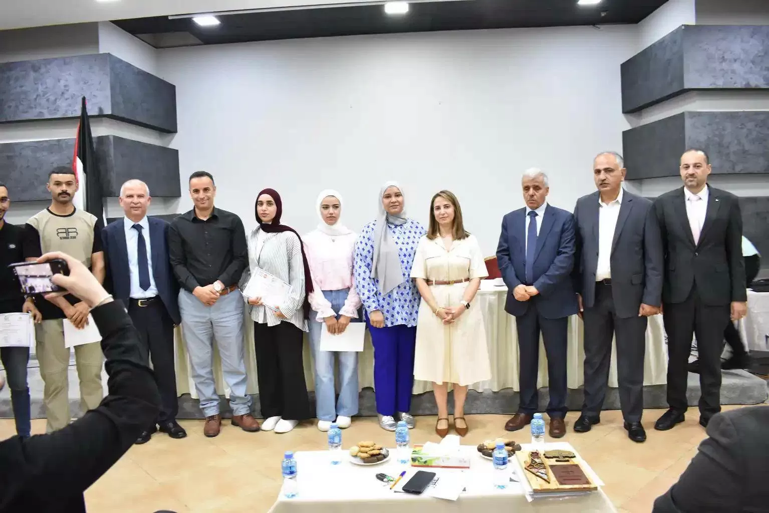 جامعة الاستقلال تشارك في حفل تكريم القيادات الشابة الصحية والإسعاف الأولي