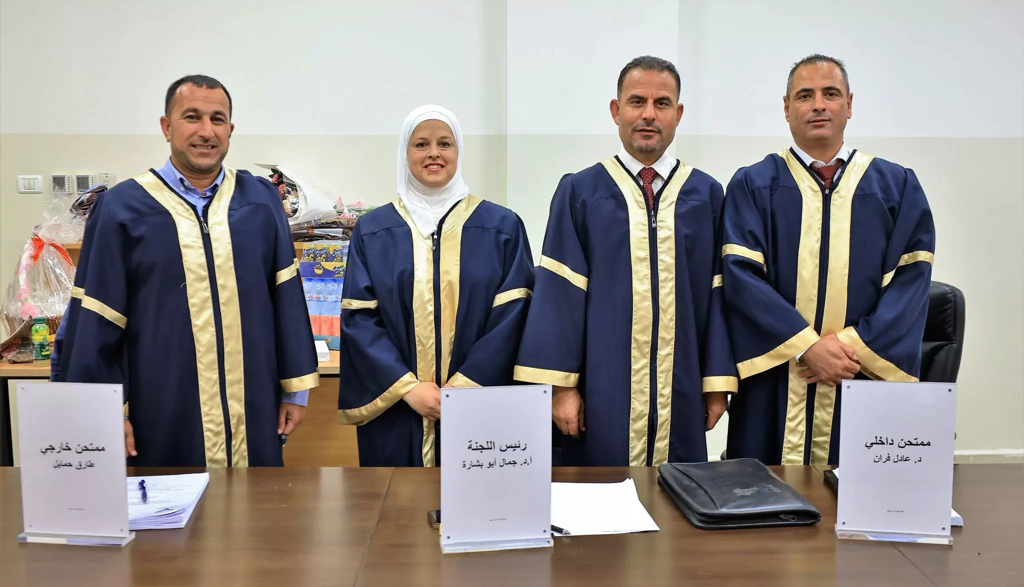 مناقشة رسالة ماجستير حول أثر الالعاب الجانبية المصغرةSSG على تطوير بعض المهارات الاساسية والقدرات البدنية والتوافقية للاعبات كرة القدم الناشئات في فلسطين