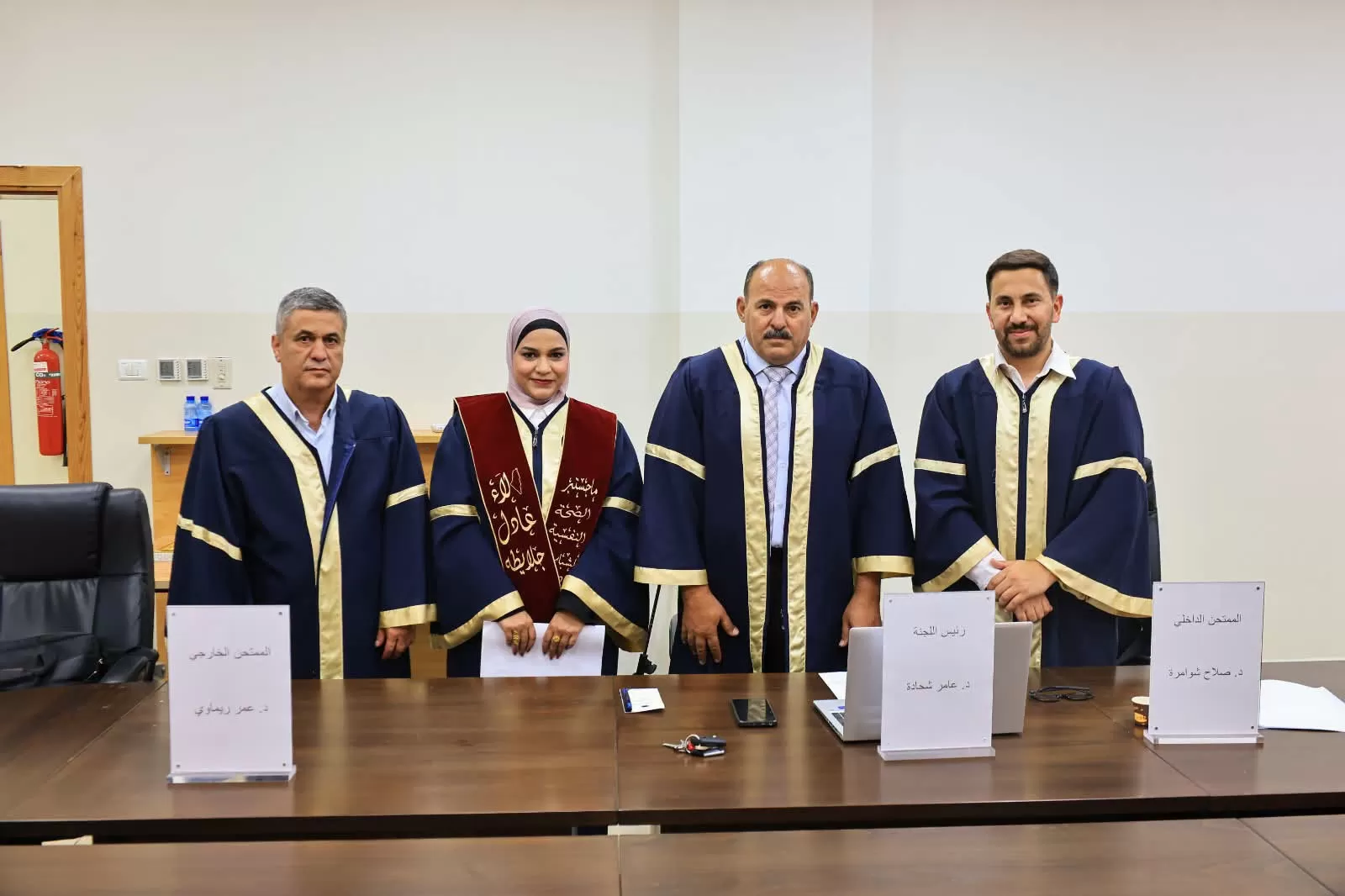 مناقشة رسالة ماجستير حول الحاجات النفسية والاجتماعية للأسيرات الفلسطينيات المحررات من سجون الاحتلال وقدرتهن على التكيف معها